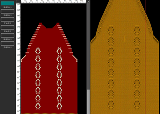 直接添加花型模块